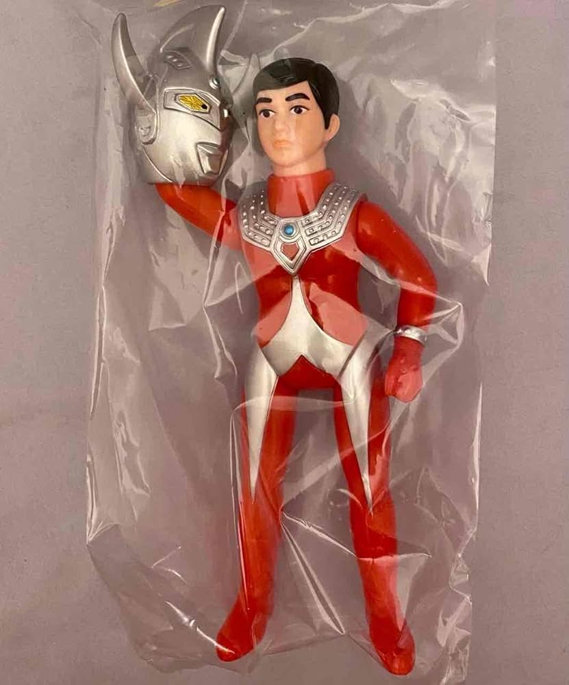 Amazon.co.jp: ソフビ ウルトラマンタロウ（マスク取れ）ブルマァクの