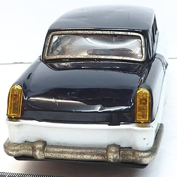 Amazon.co.jp: 萬代屋 MG マグネット マークⅢ セダン 水色紺 ブリキ