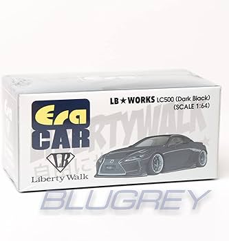 Amazon | エラカー 1/64 リバティーウォーク レクサス LC500 ブラック