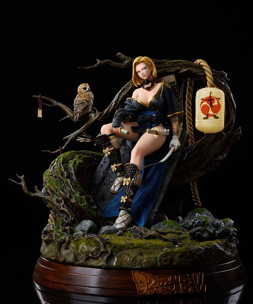 Amazon.co.jp: 人造人間18号 フィギュア 1/4スケール 塗装済み完成品