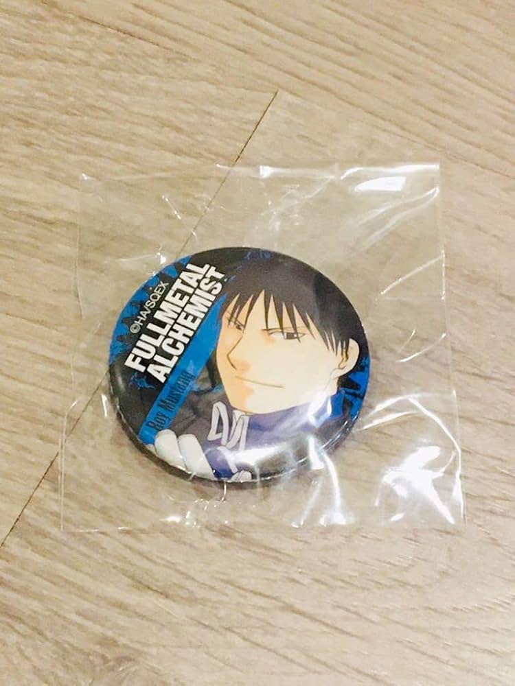 Amazon.co.jp: 鋼の錬金術師展 トレーディング缶バッジ ロイマスタング