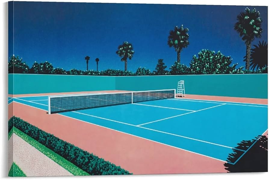 Amazon.co.jp: 日本のイラストレーター 永井博 絵画アートポスター