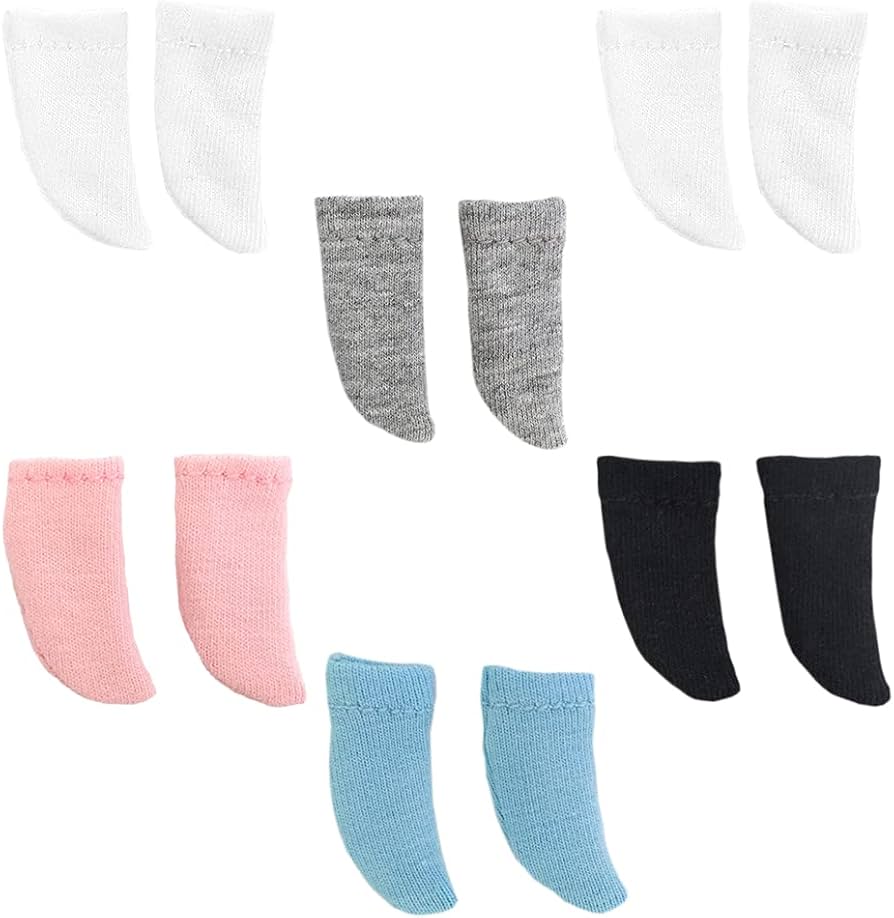 Amazon.co.jp: niannyyhouse オビツ11靴下 OB11サイズ用 6足セット