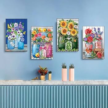 Amazon.co.jp: サムコス ダイヤモンドの絵画 ダイヤモンドアート