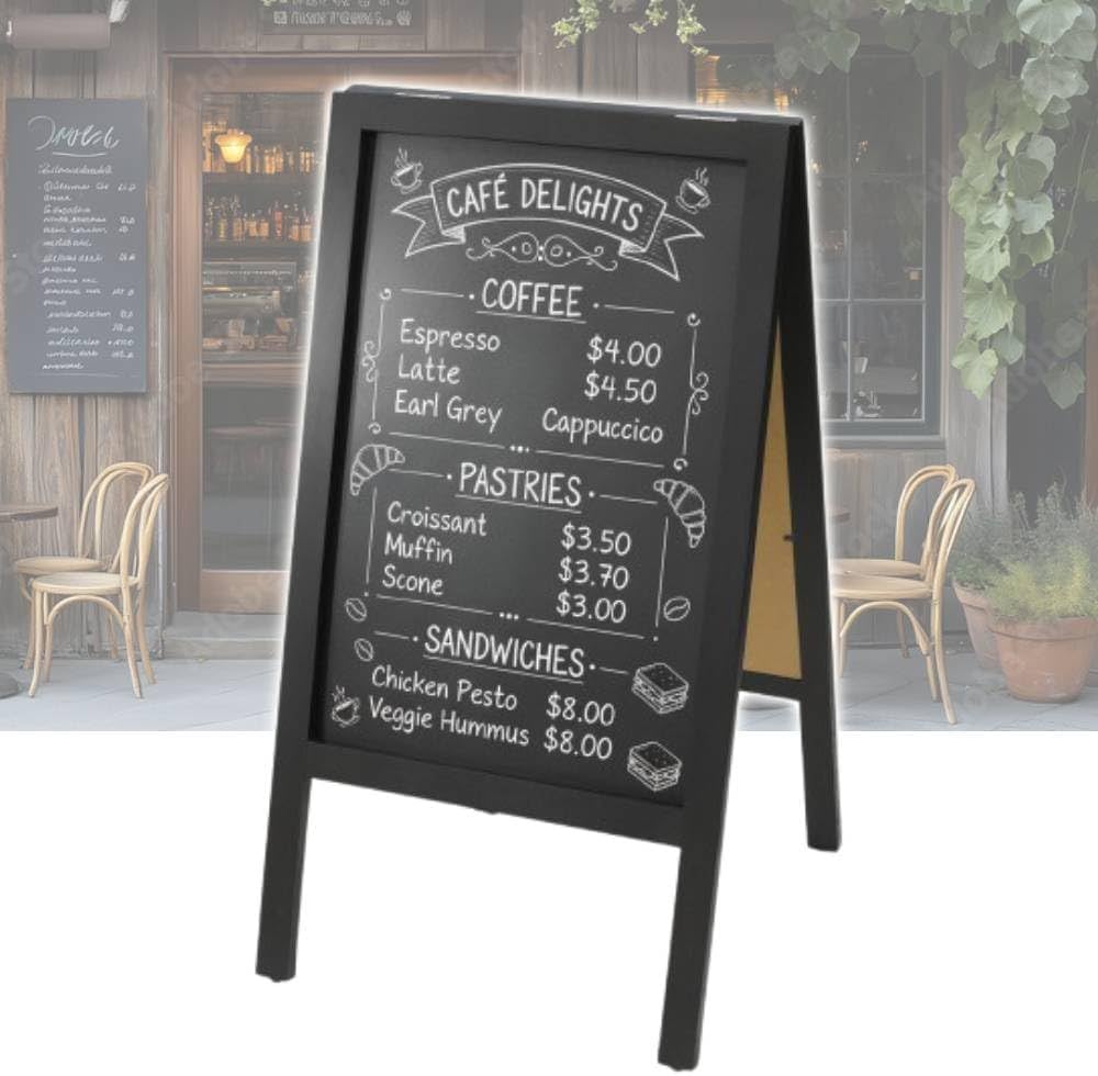 Amazon | UPstore ブラックボード 両面 看板 立て看板 スタンド看板 A