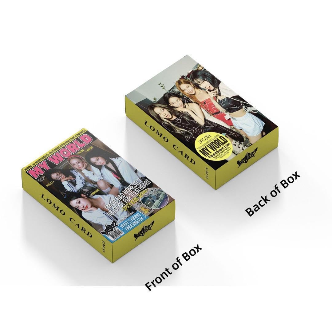 Amazon.co.jp: aespaトレカ55枚セット welcome to my world エスパ