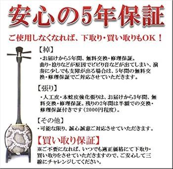 Amazon.co.jp: 三線 ペグカラクイ三線 人工皮 初心者用26点フルセット