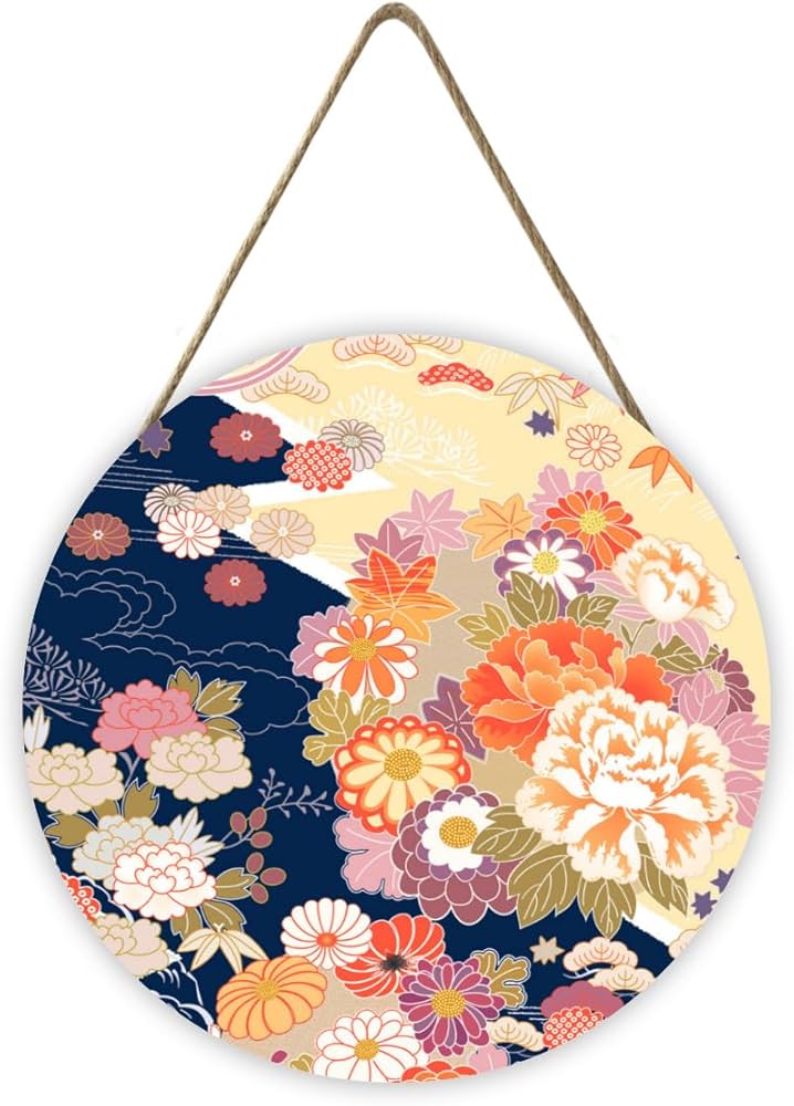 Amazon.co.jp: 店舗 看板 和柄 和風 さくら 花柄 木製 看板ボード