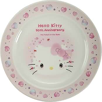 Amazon｜サンリオ キャラクターズ(sanrio) 皿 プレート 直径20cm