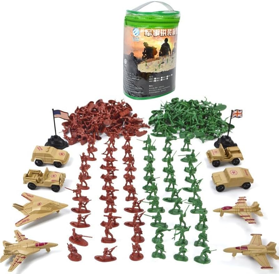 Amazon.co.jp: Homiliu 兵隊 兵士おもちゃ 軍隊 ミニフィギュア 戦車