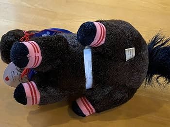 Amazon.co.jp: EEEAVANTI 名馬ぬいぐるみ シーキングザパール モーリス