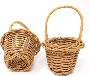 Amazon.com: Honbay 6PCS Miniature Woven Baskets with Handles Tiny
