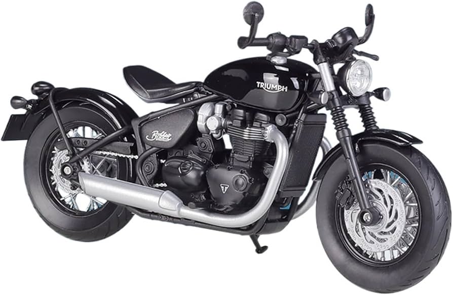 Amazon.co.jp: 1:12 スケールトライアンフボンネビルボバーオートバイ
