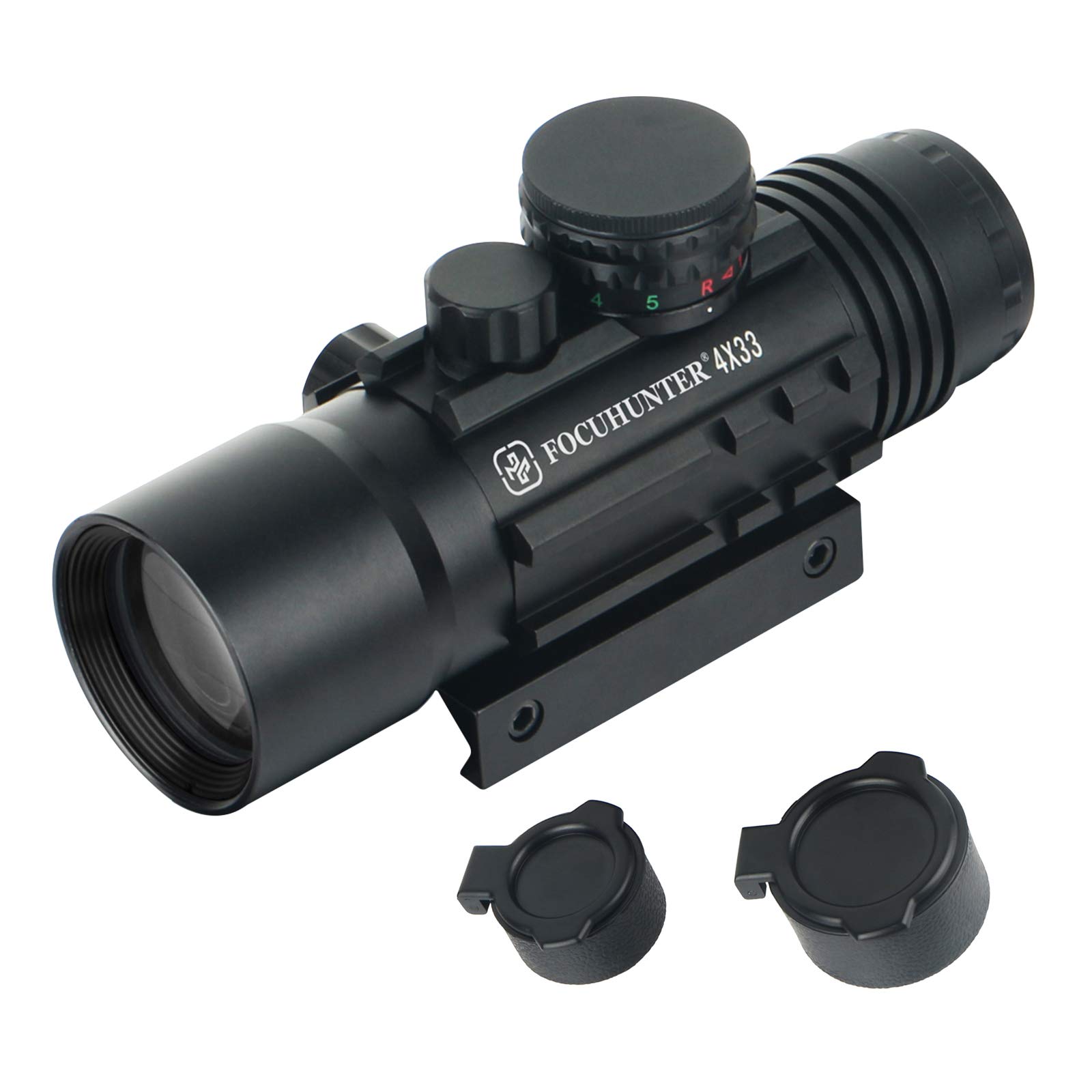 Amazon.co.jp: FOCUHUNTER タクティカルスコープ 4x33mm戦術ライフル
