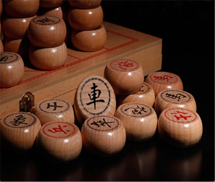 Amazon | [ユケ二ー]中国将棋 伝統 経典 折りたたみ式 将棋盤 象棋