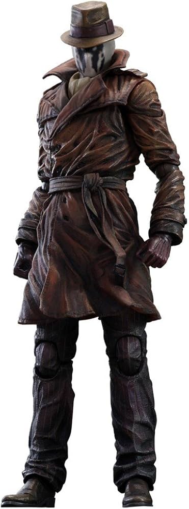 Amazon.co.jp: ウォッチメン PLAY ARTS改 ロールシャッハ(PVC塗装済み