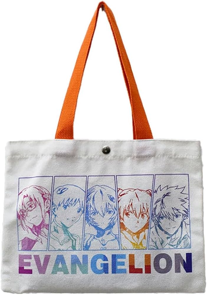 Amazon.co.jp: エヴァンゲリオン トートエコバッグ 綾波レイ アスカ 碇