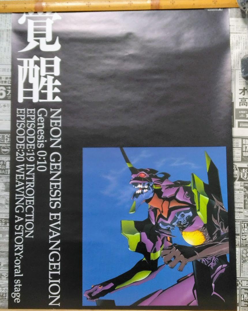 Amazon.co.jp: 新世紀エヴァンゲリオン LD VHS 初回特典ポスター 6点