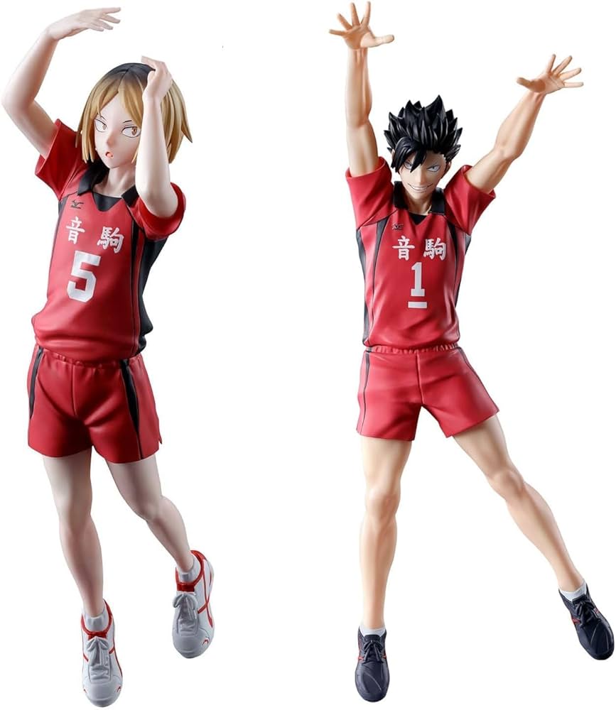 Amazon.co.jp: ハイキュー!!_ポージングフィギュア 孤爪研磨 & 黒尾