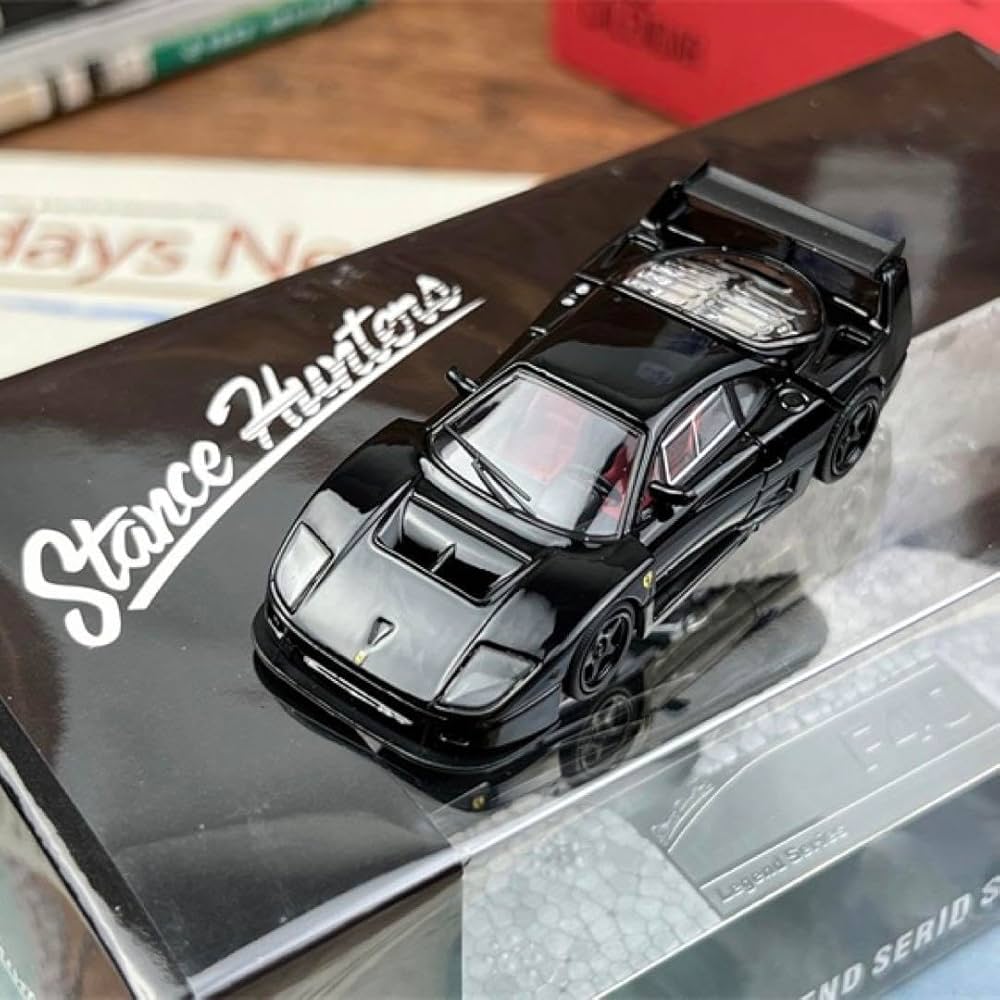 Amazon.co.jp: Stance Hunters 1 64 Ferrari F40 LM Black : Hobbies