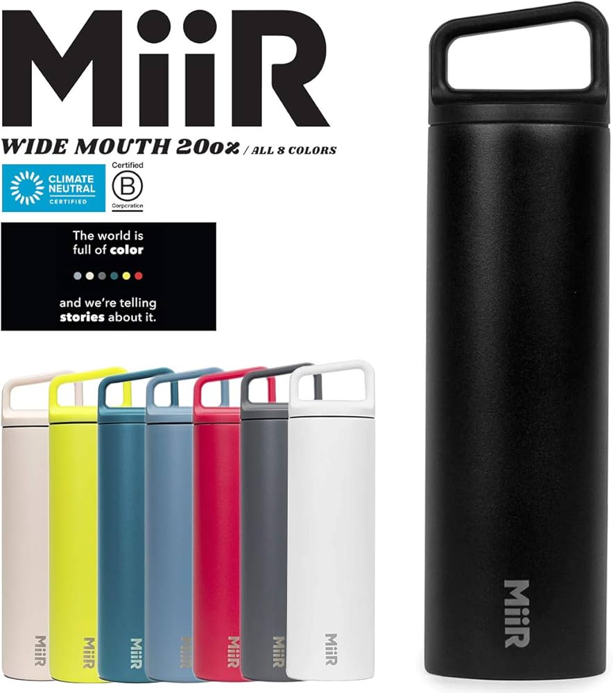 Amazon | MiiR ミアー Wide Mouth ワイドマウス 保温・保冷ボトル 20oz