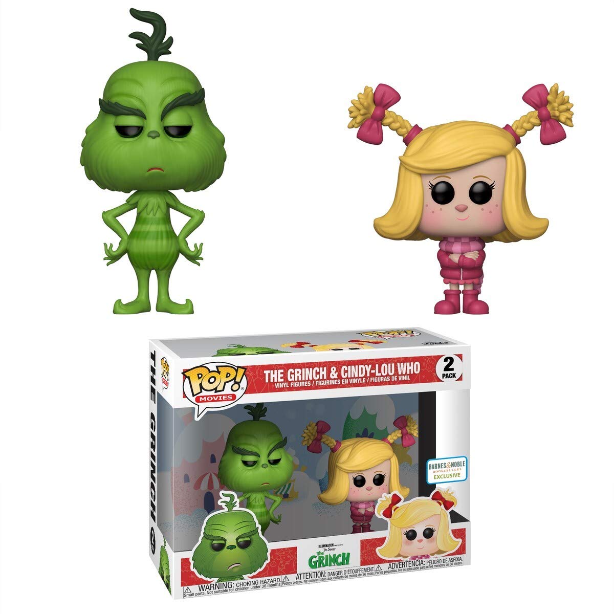 Amazon.co.jp: Dr. Seuss Funko POP! 映画 グリンチ&シンディー・ルー