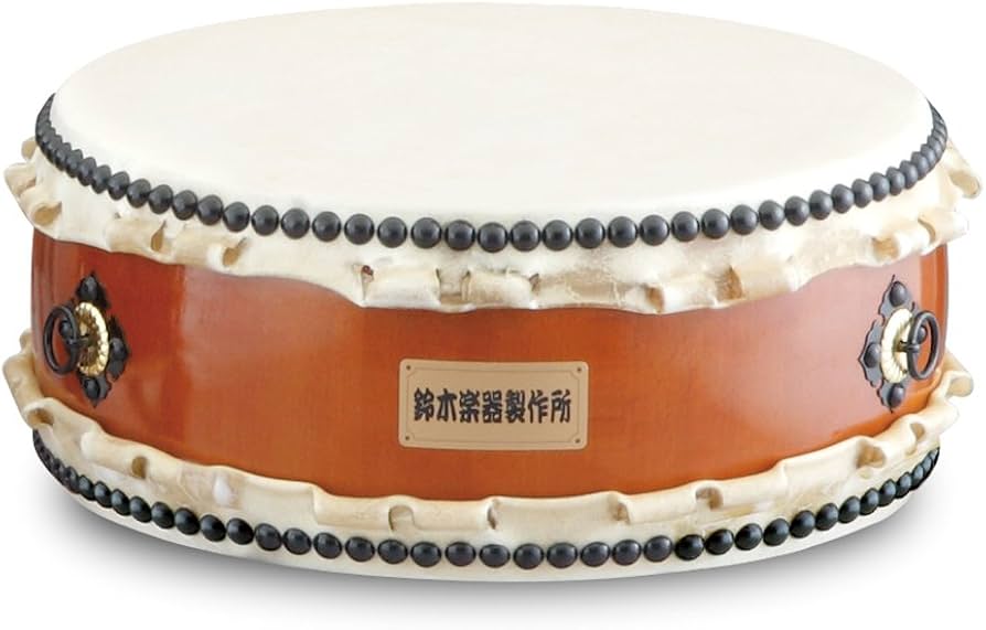 Amazon | SUZUKI スズキ 和太鼓 郷のひびきシリーズ 平太鼓 1尺2寸