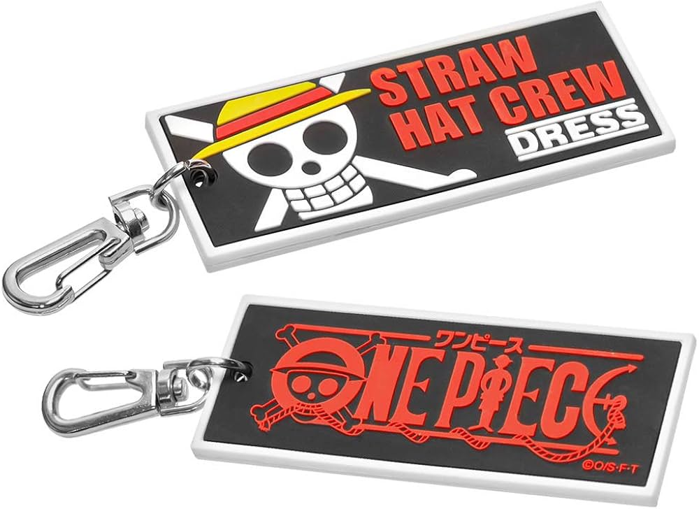 Amazon.co.jp: [ドレス] ONE PIECE ラバーキーホルダー 麦わら海賊団