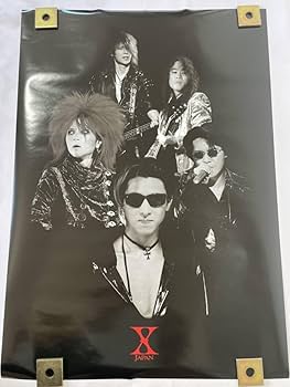 Amazon.co.jp: X JAPAN A1 ポスター DAHLIA TOUR 1995 YOSHIKI hide