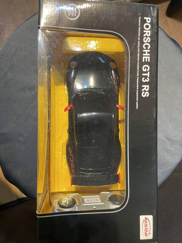 Amazon.co.jp: 1/24 RCカー ポルシェ911 GT3 RS ブラック 27MHz DK