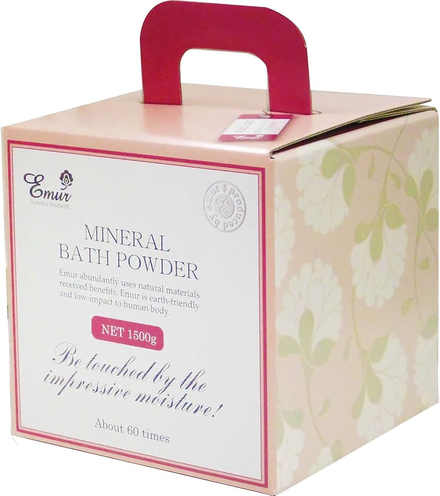 Amazon | エミュール ミネラルバスパウダー 1500g | エミュール | バス