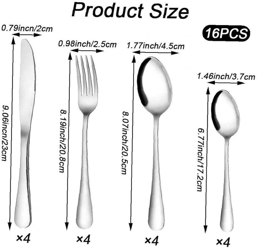 Amazon｜銀食器セット カトラリー ナイフ/フォーク/スプーン