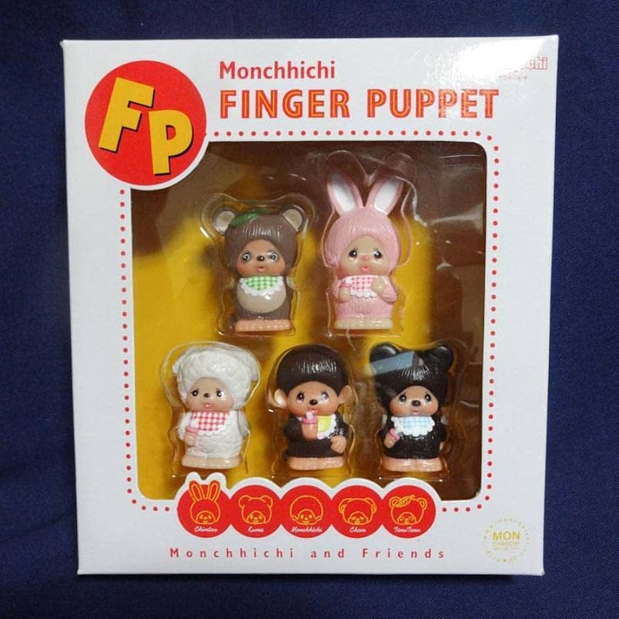 Amazon.co.jp: モンチッチ 指人形 セット フィンガーパペット : おもちゃ