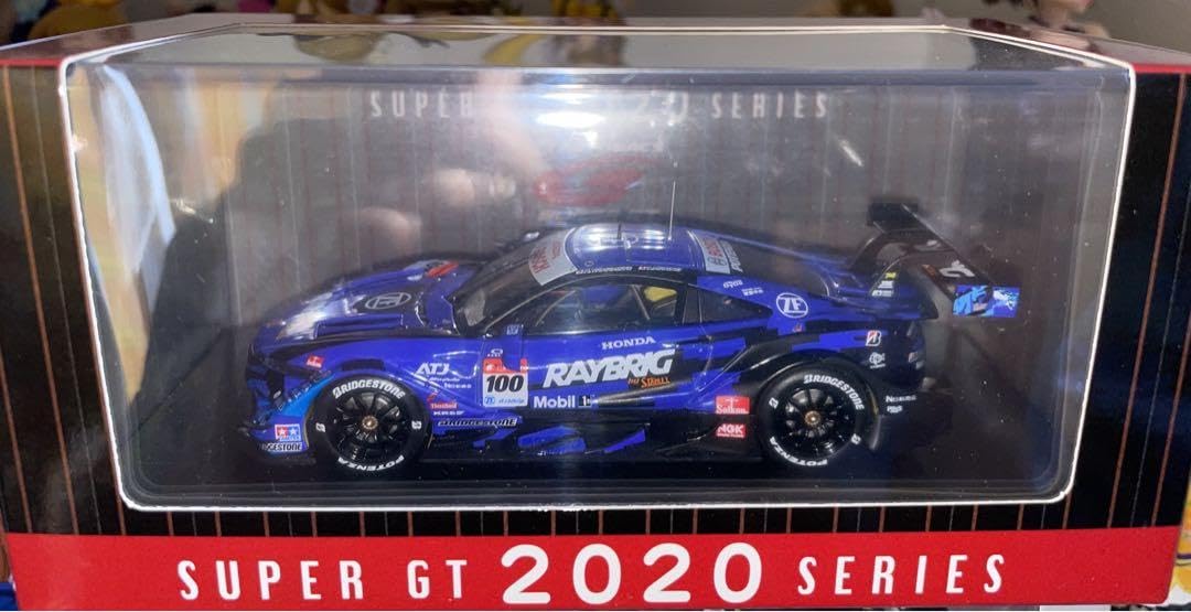 Amazon | エブロ RAYBRIG NSX-GT 2020 1/43 | ミニカー・ダイキャスト