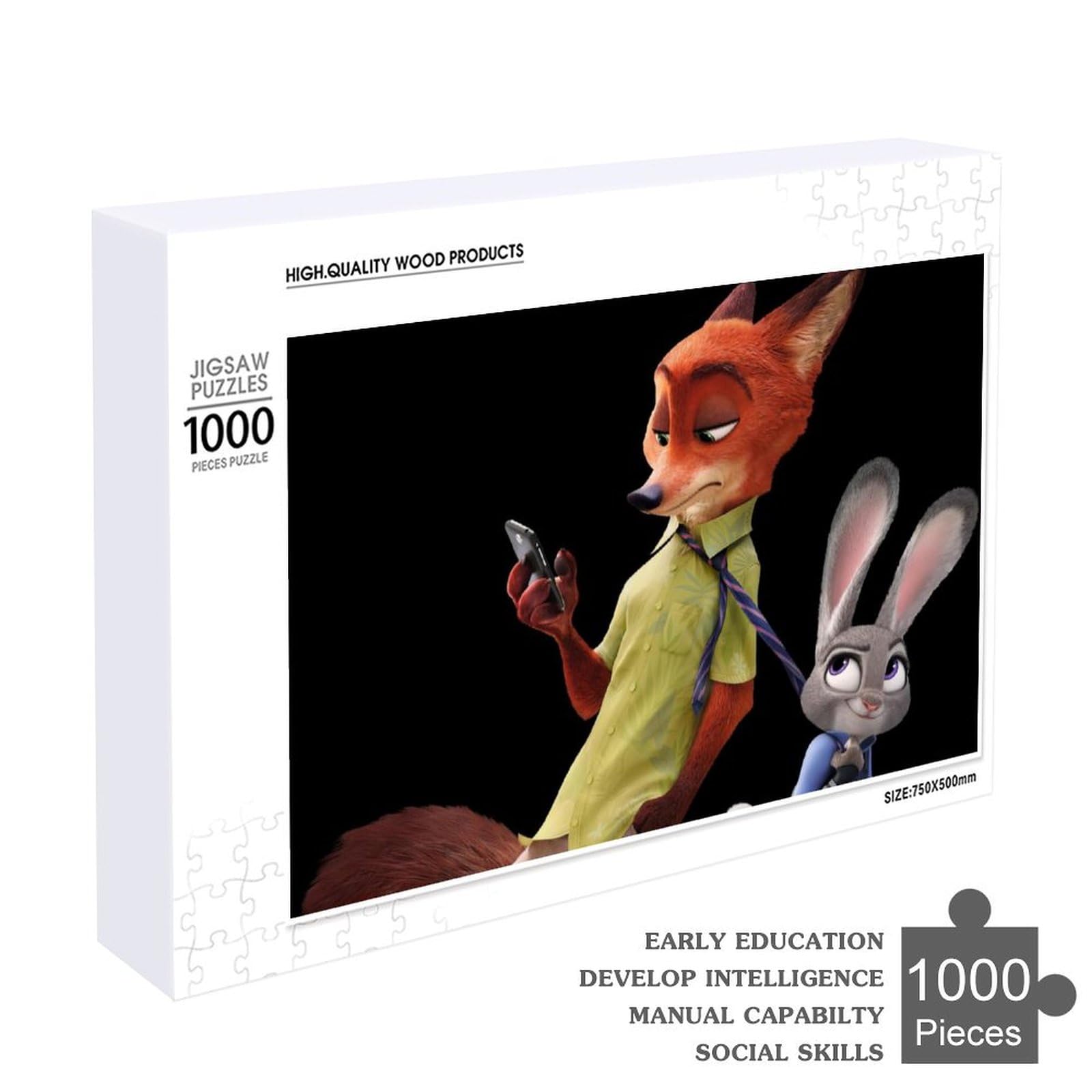 Amazon | ズートピア ニック・ワイルド ジグソーパズル 1000ピース