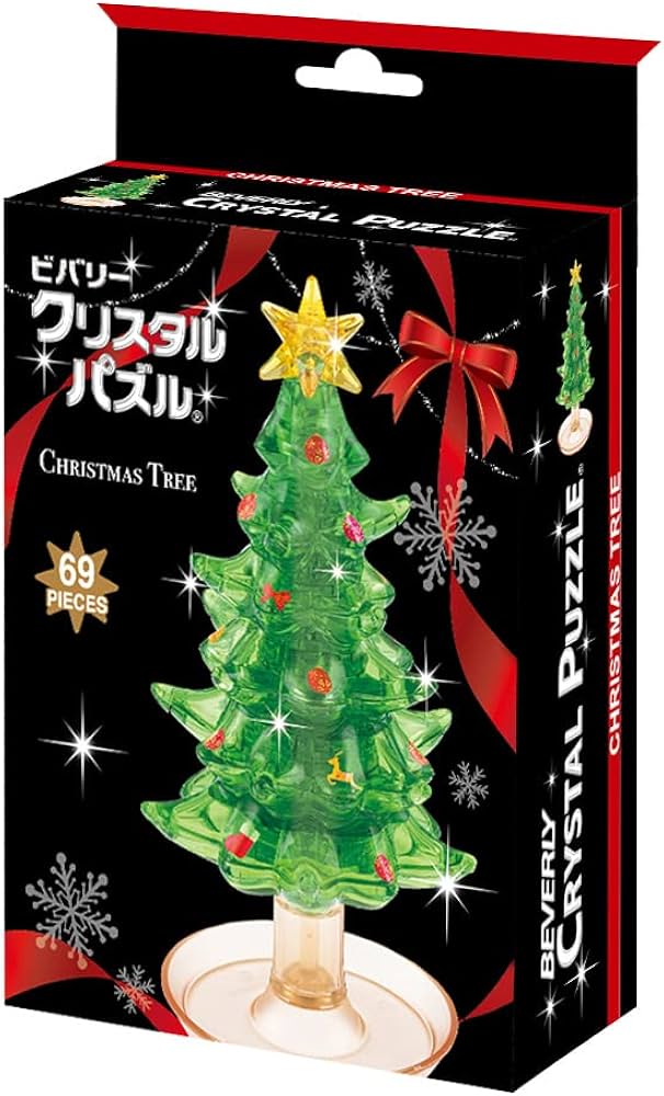 Amazon | ビバリー 69ピース クリスタルパズル クリスマスツリー 50288