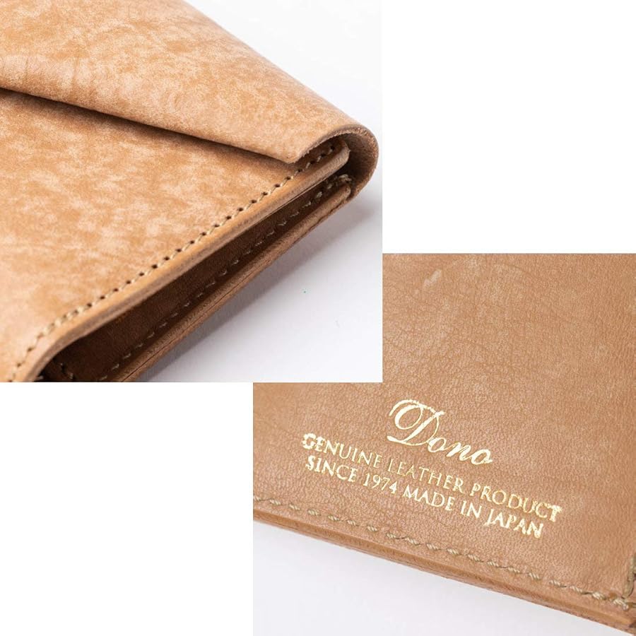 Amazon | [ドーノ] コンパクト財布 レディース 本革 三つ折り 薄型