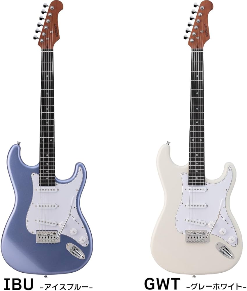 Amazon | BUSKERS BST-Standard エレキギター初心者12点セット【GA15II