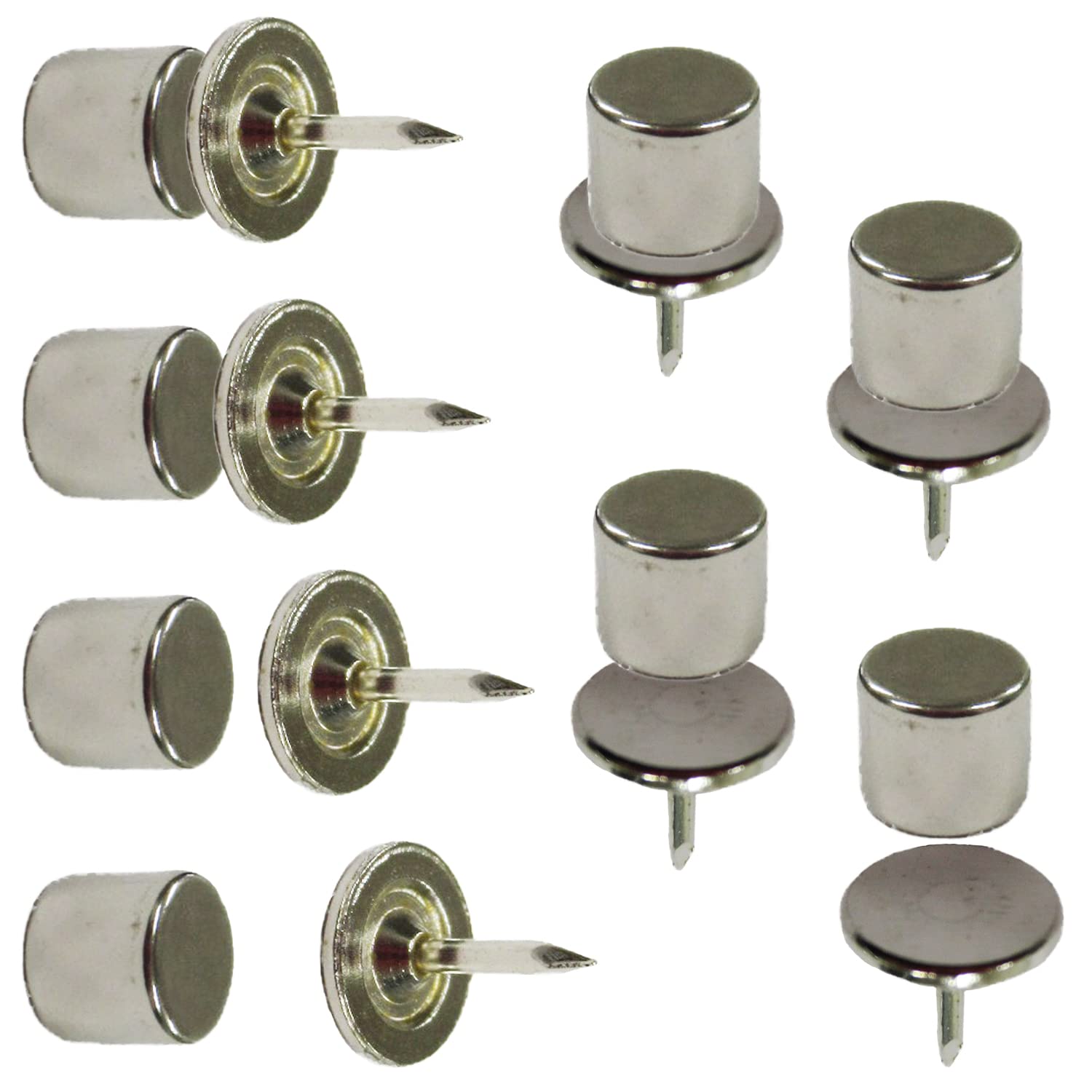 Amazon.co.jp: reiri マグネット 写真貼 穴なし プッシュピン