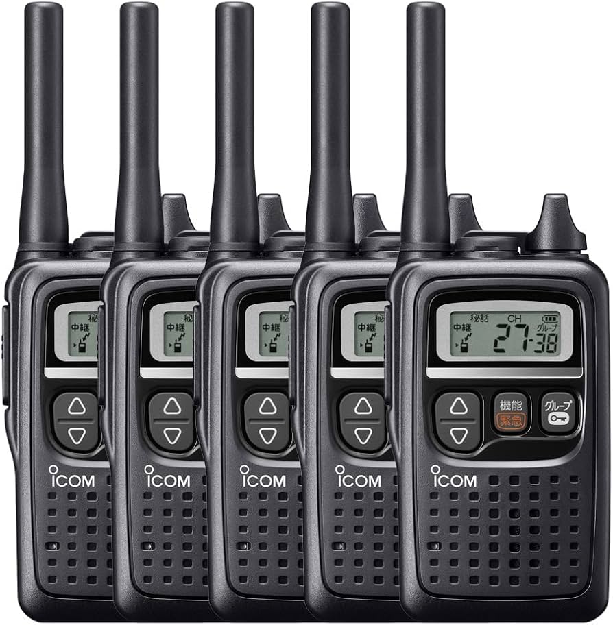 Amazon | アイコム 特定小電力トランシーバー IC-4350 5台セット