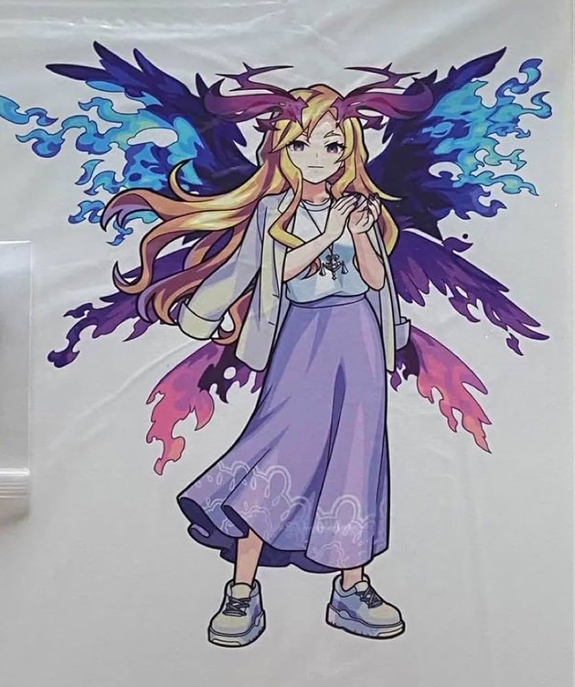 Amazon.co.jp: モンスト ルシファー 高精細複製イラスト フラパ2021