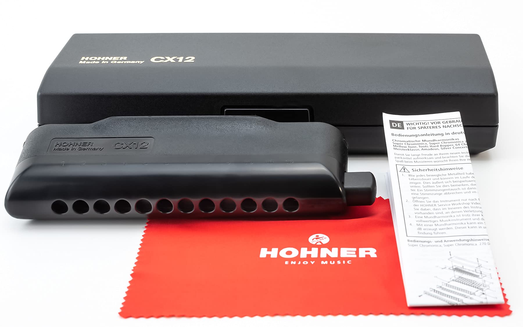 Amazon | HOHNER ホーナー CX12 G調 クロマチックハーモニカ