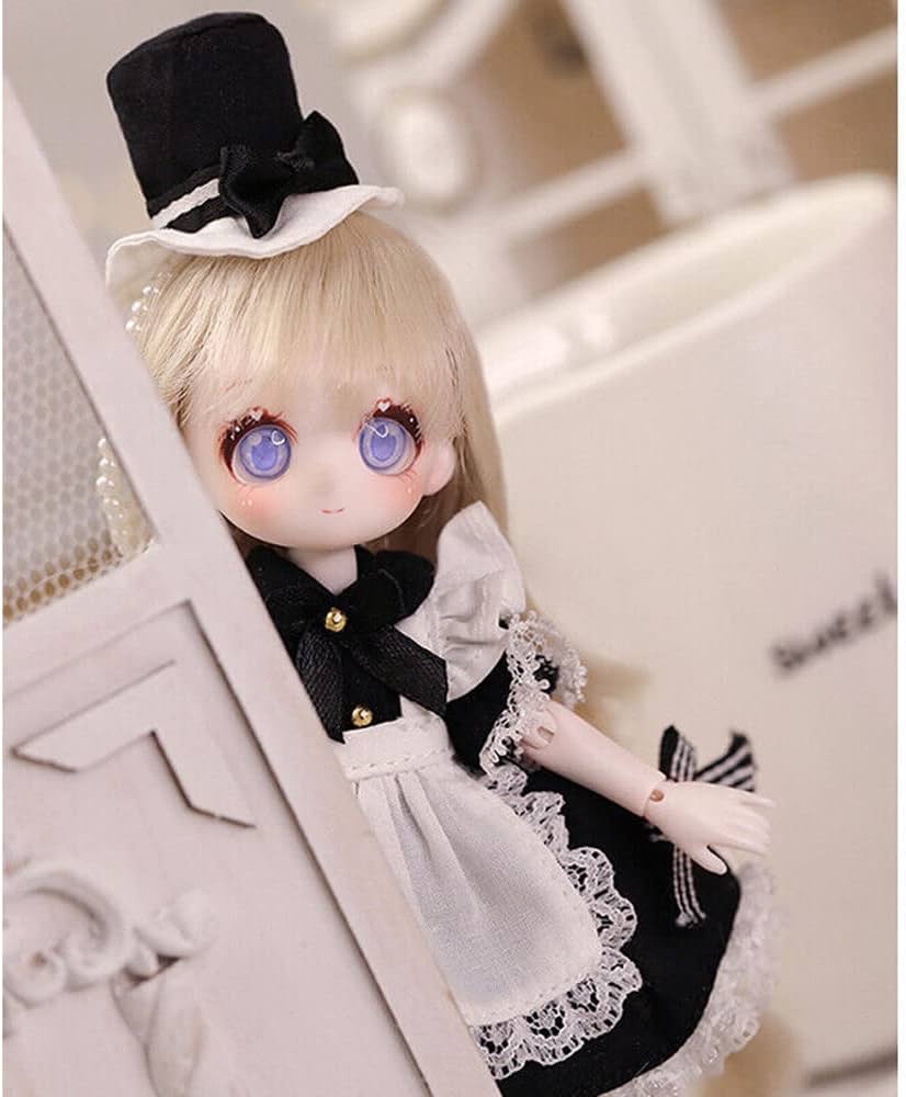 Amazon.co.jp: KAKAA BJDドール フルセット1/8 球体関節人形 14.5cm SD