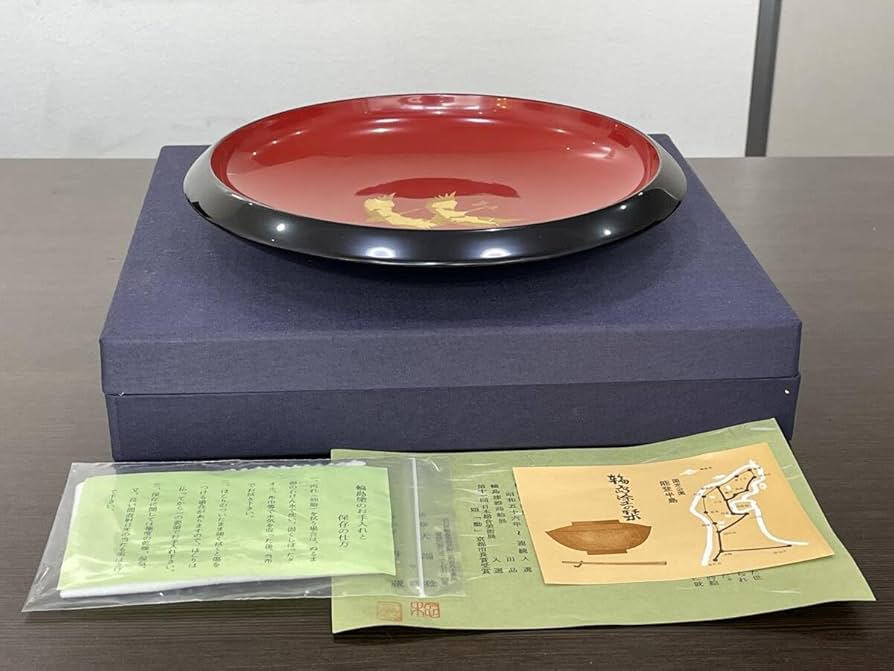 Amazon.co.jp: 漆器 天然木 うるし塗装輪島塗 蒔絵師 丹蔵 監修 大端稔