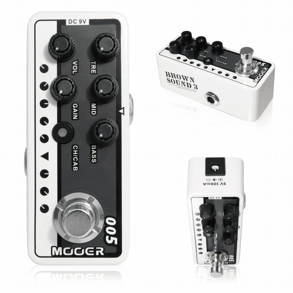 Amazon | Mooer Micro Preamp 005 プリアンプ ギターエフェクター