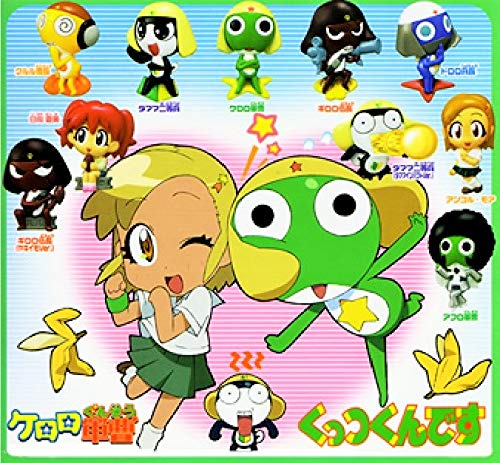 Amazon.co.jp: ケロロ軍曹 くっつくんです…3種 (アフロ軍曹、タママ