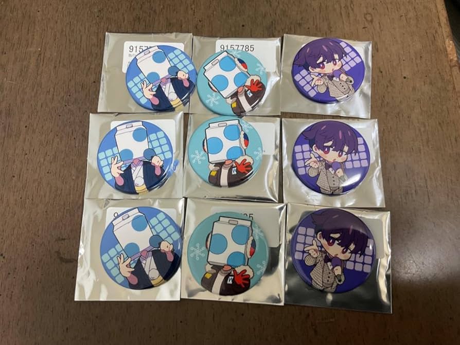 Amazon.co.jp: 成人男性三人組 缶バッジ 第三弾 ウォルピスカーター り