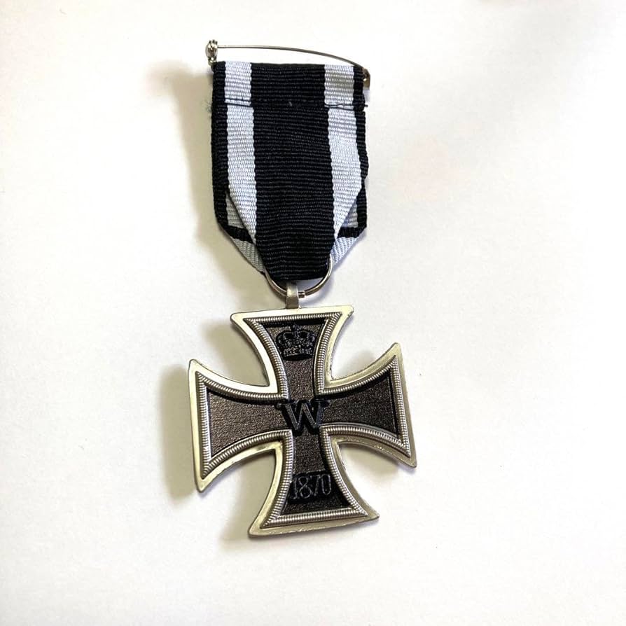 Amazon.co.jp: ドイツ ドイツ軍 鉄十字 2級鉄十字章 勲章 1870年版
