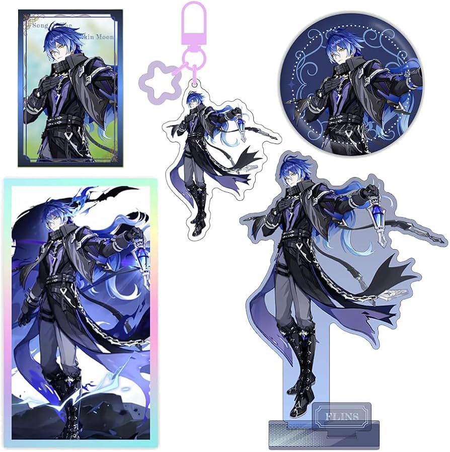 Amazon.co.jp: 原神 フリンズ 福袋 5点セット 缶バッジ アクリル