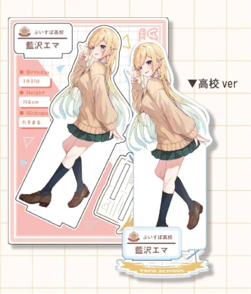 Amazon.co.jp: 藍沢エマ アクリルスタンド ぶいすぽっ！ VGGC 5th
